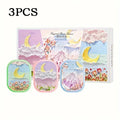 Solid Floral Fragrance Cream – Portable & Long-Lasting Solid Fragrance Cream Qme 3pcs