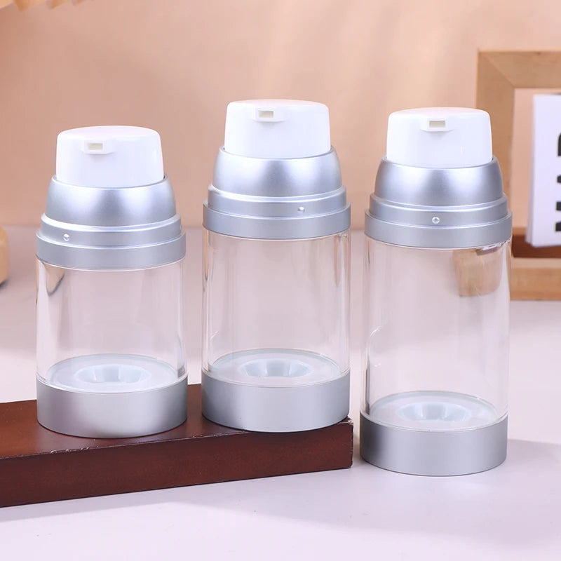 Airless Pump Jar – Refillable Travel Cream Lotion Container Airless Pump Jar Qst