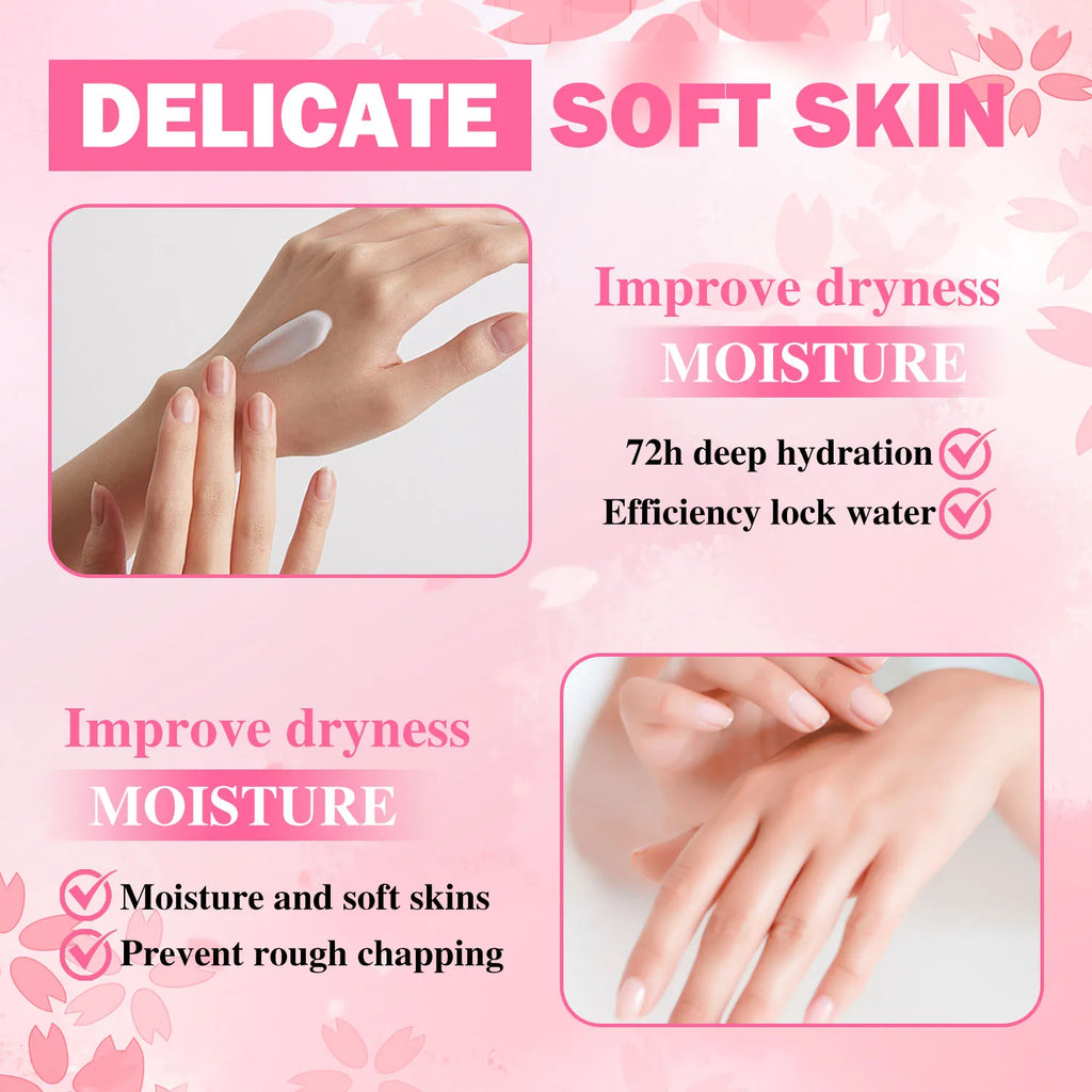 5-Piece Tender Smooth Hand Cream Set – Moisturizing & Hydrating Hand Cream Set Qme