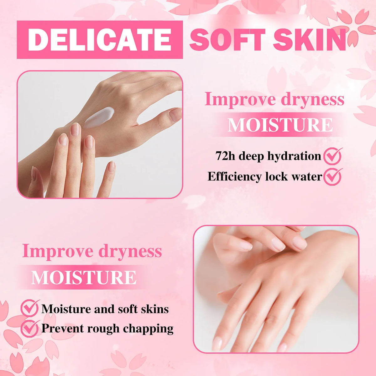 5-Piece Tender Smooth Hand Cream Set – Moisturizing & Hydrating Hand Cream Set Qme