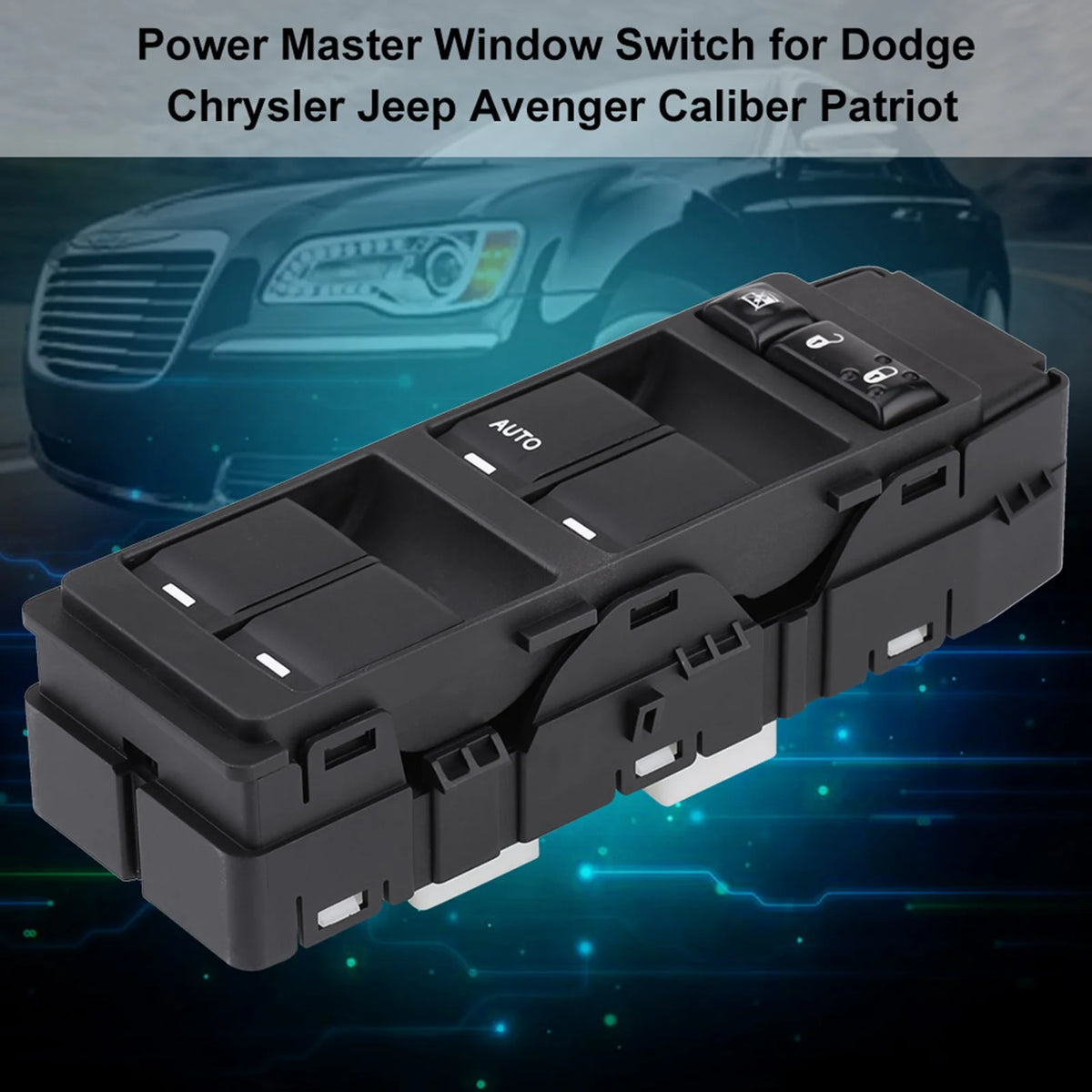 Power Master Window Switch 04602780AA – Dodge Chrysler Jeep Window Control Switch Qst