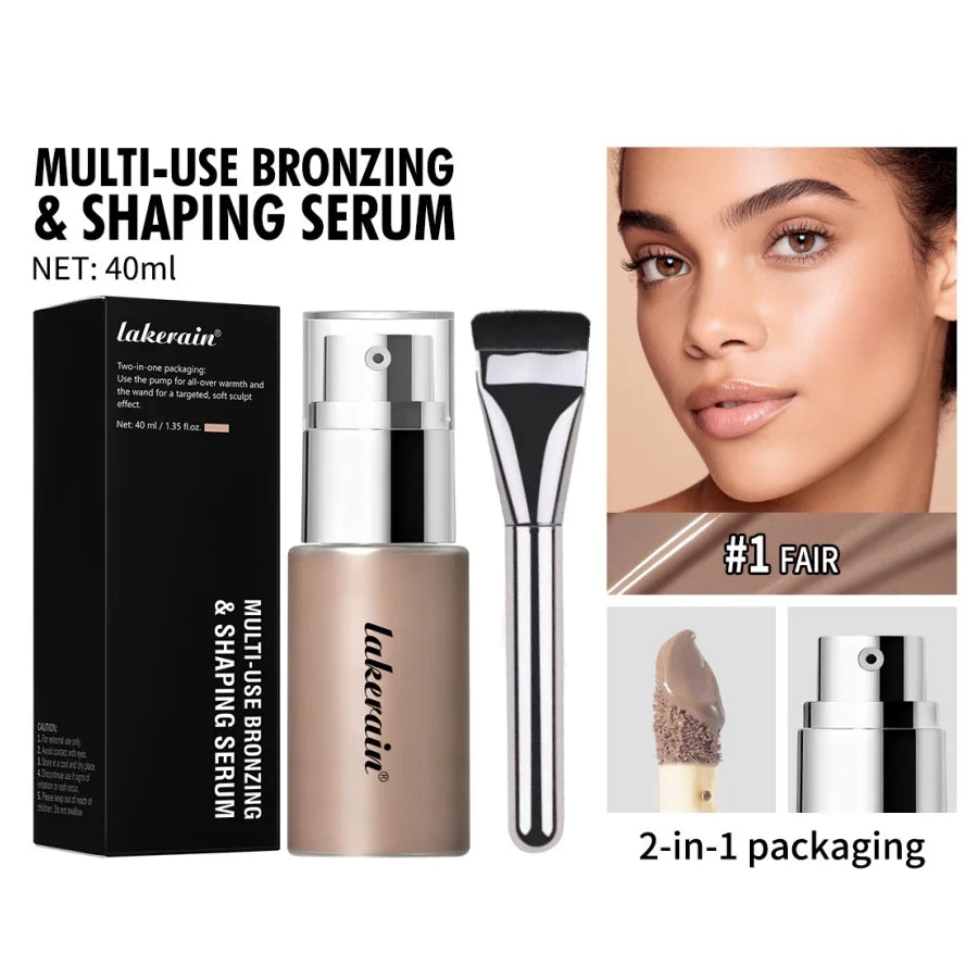 Multicolor Contouring Concealer Liquid Essence with Brush Liquid Concealer Qst 01
