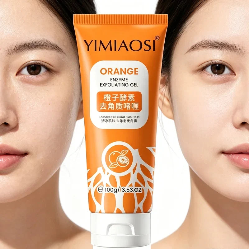Orange Exfoliating Gel Body Scrub – Smooth Skin | Qme Body Exfoliating Scrub Qme
