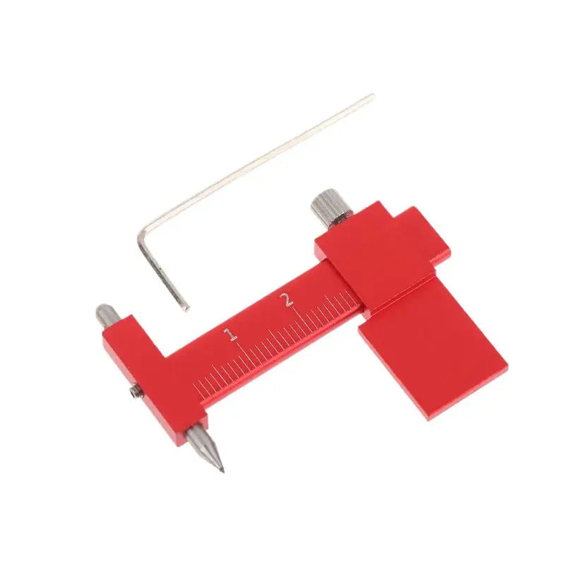 Parallel Scribing Ruler – Stainless Steel Scale Auxiliary Tool Scribing Ruler Tool Qme
