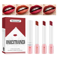 4-Piece Matte Waterproof Lipstick Set – Long-Lasting Color Lipstick Set Qst set 1
