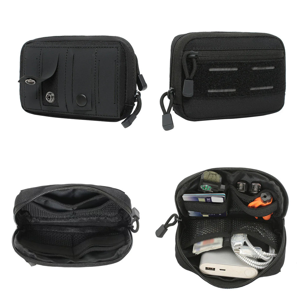 Outdoor EDC Tool Bag | MOLLE Waist Pack, Large Capacity EDC Waist Pack Qme