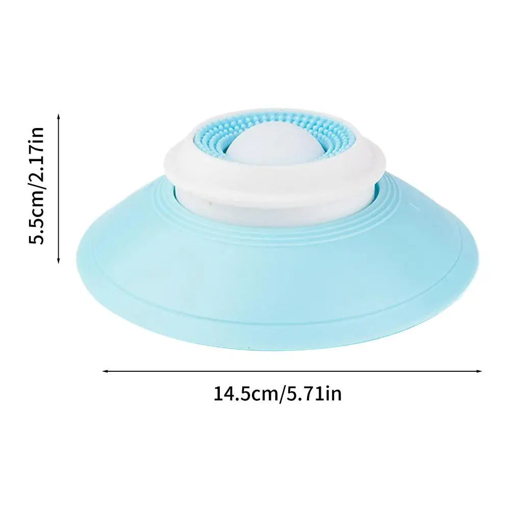 Pet Lick Mat Slow Feeder for Dogs & Cats | Interactive Plate Pet Slow Feeder Mat Qme White