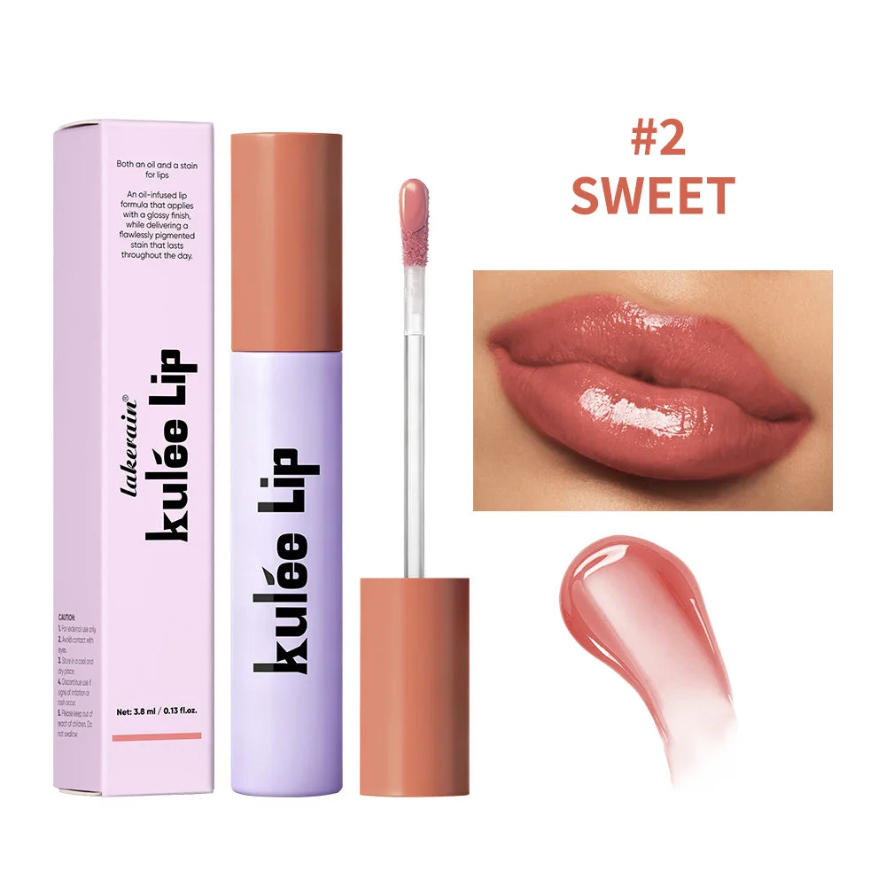 Lakerain Moisturizing Lip Oil Gloss – Nourishing & Long-Lasting Lip Oil Gloss Qst 02
