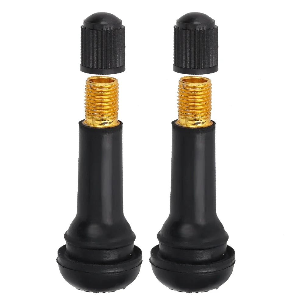 TR414 Snap-In Rubber Tire Valve Stems | Car, SUV & Truck Tire Valve Stems Qme