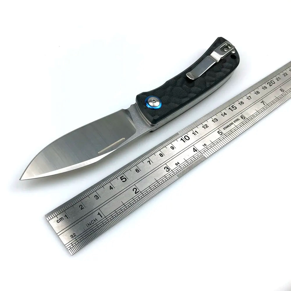 TRSKT Jack Folding Pocket Knife – 440C Blade & G10 Handle Folding Pocket Knife Qst
