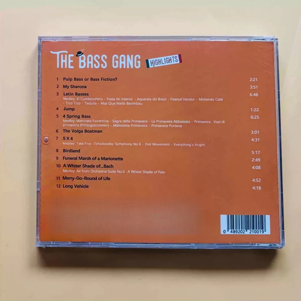 Bass Gang Highlights Audiophile CD – Japanese HQCD Double Pressing Audiophile CD Qme