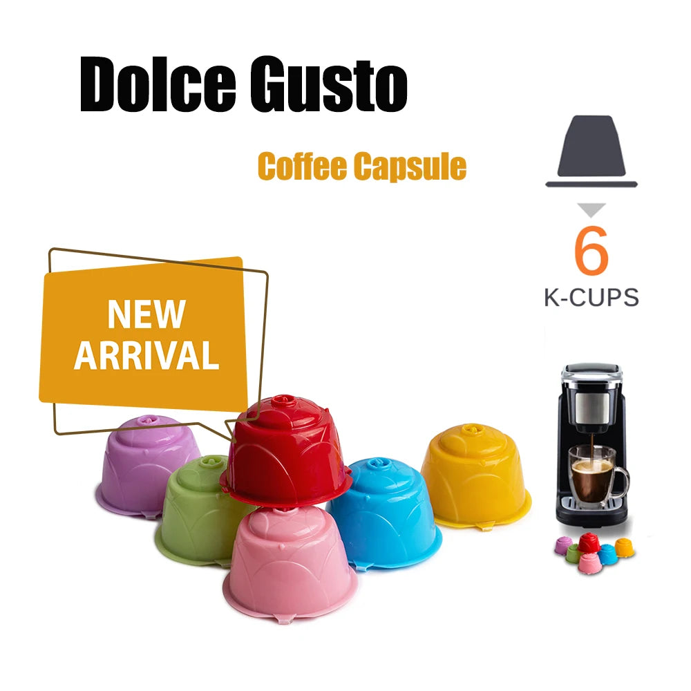 Reusable Dolce Gusto Pods – Refillable Coffee Capsule Filters Coffee Capsule Filter Qst