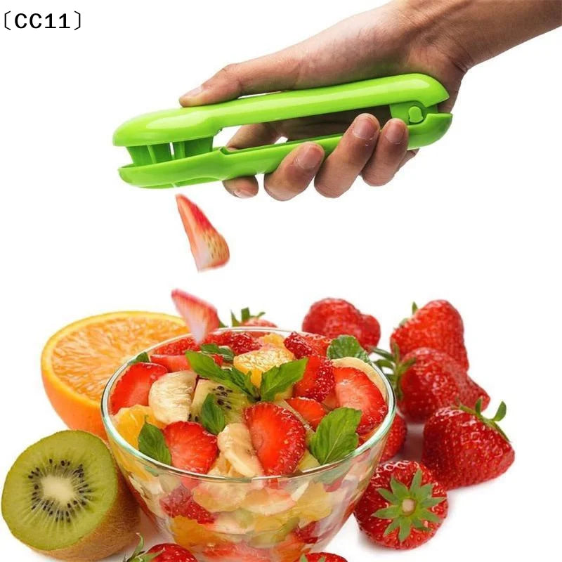 BPA-Free Grape Slicer for Baby Food Prep – Easy Grip Handle Fruit Slicer Qme Default Title