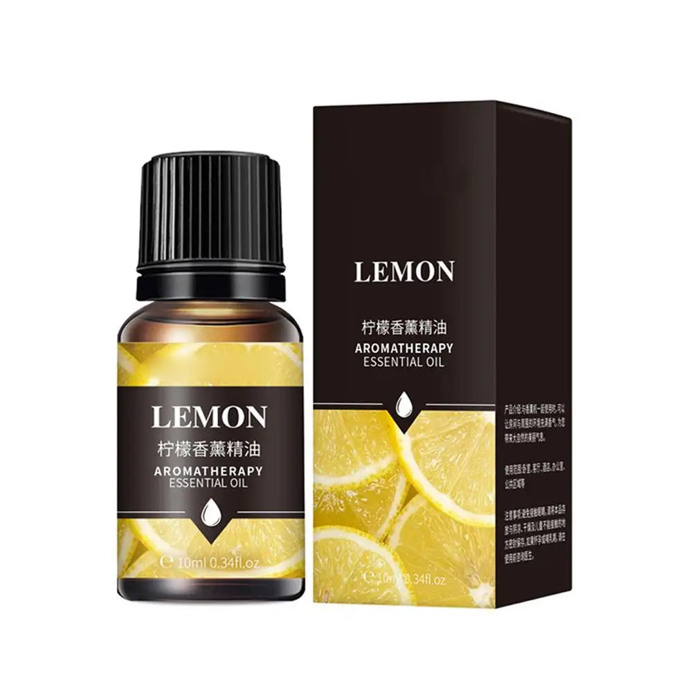 Water-Soluble Essential Oils for Aroma Diffuser & Humidifier 10ml Aromatherapy Essential Oil Qme Lemon