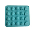 Silicone Baking Mold – Mushroom Hedgehog Squirrel House Silicone Baking Mold Qme Blue