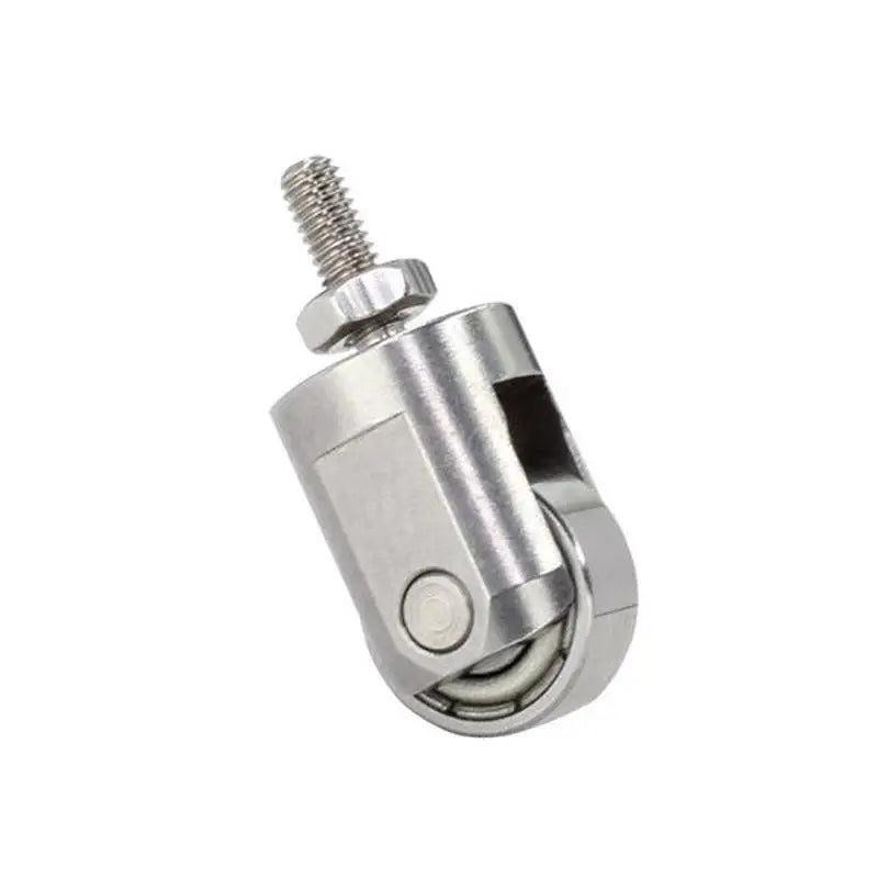 Dial Indicator Wheel Probe Tips M2.5 Metal Roller Contact Point Dial Indicator Probe Tips Qme