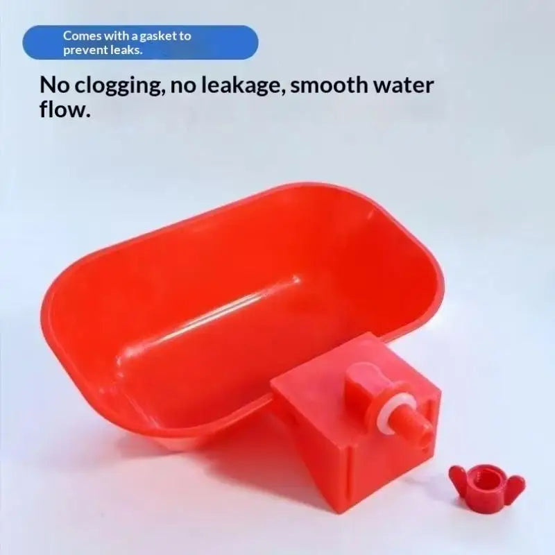 Automatic Poultry Drinking Bowl – Leak-Proof PP Plastic Poultry Water Feeder Qst