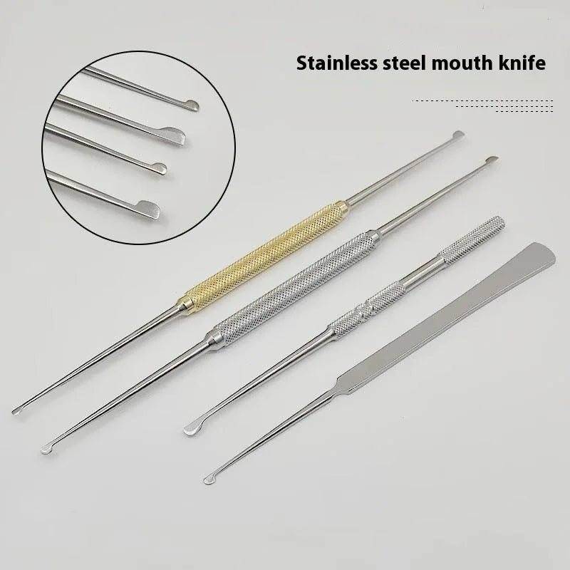 Stainless Steel D-Shaped Nose Blade – Double & Single Head Precision Blade Tool Qme