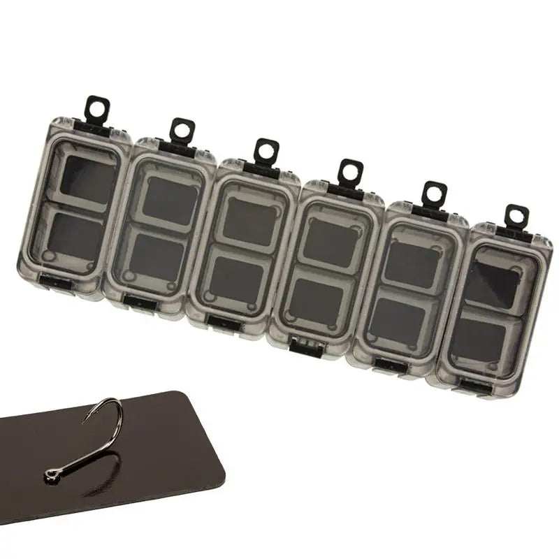 Waterproof Fishing Tackle Tray Box with Adjustable Dividers Fishing Tackle Box Qme