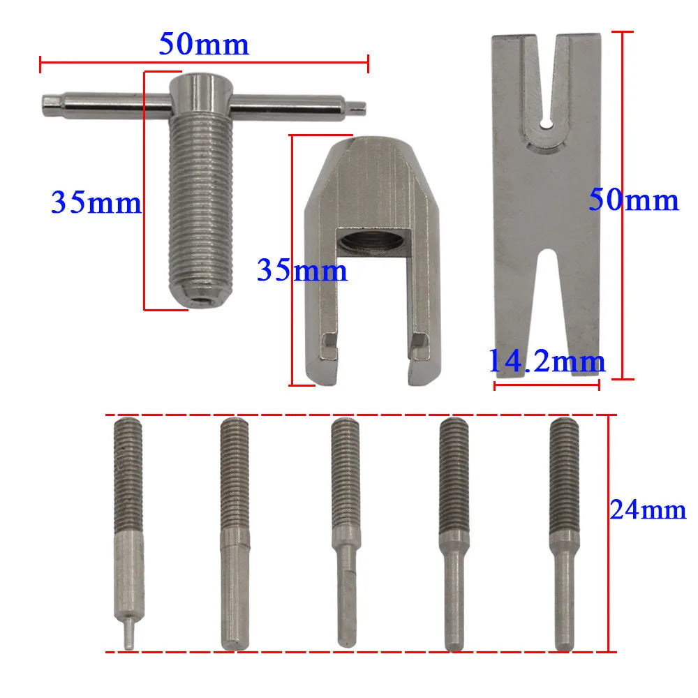 Motor Pinion Gear Puller & Remover Tool – Universal 5-Pin Set Gear Puller Tool Qme