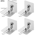 Self-Adhesive Furniture Anchors Anti-Tip Safety Straps | No Drill Furniture Safety Strap Qme 4PCS Big