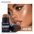 Waterproof Face Highlight Stick | Long-Lasting Natural Finish Face Highlight Stick Qme H06