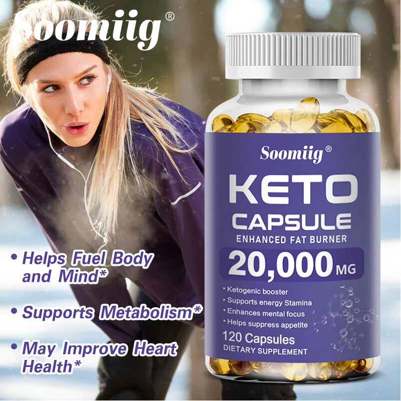 Keto BHB & Apple Cider Vinegar Capsules – NON-GMO Supplement Dietary Supplement Qst