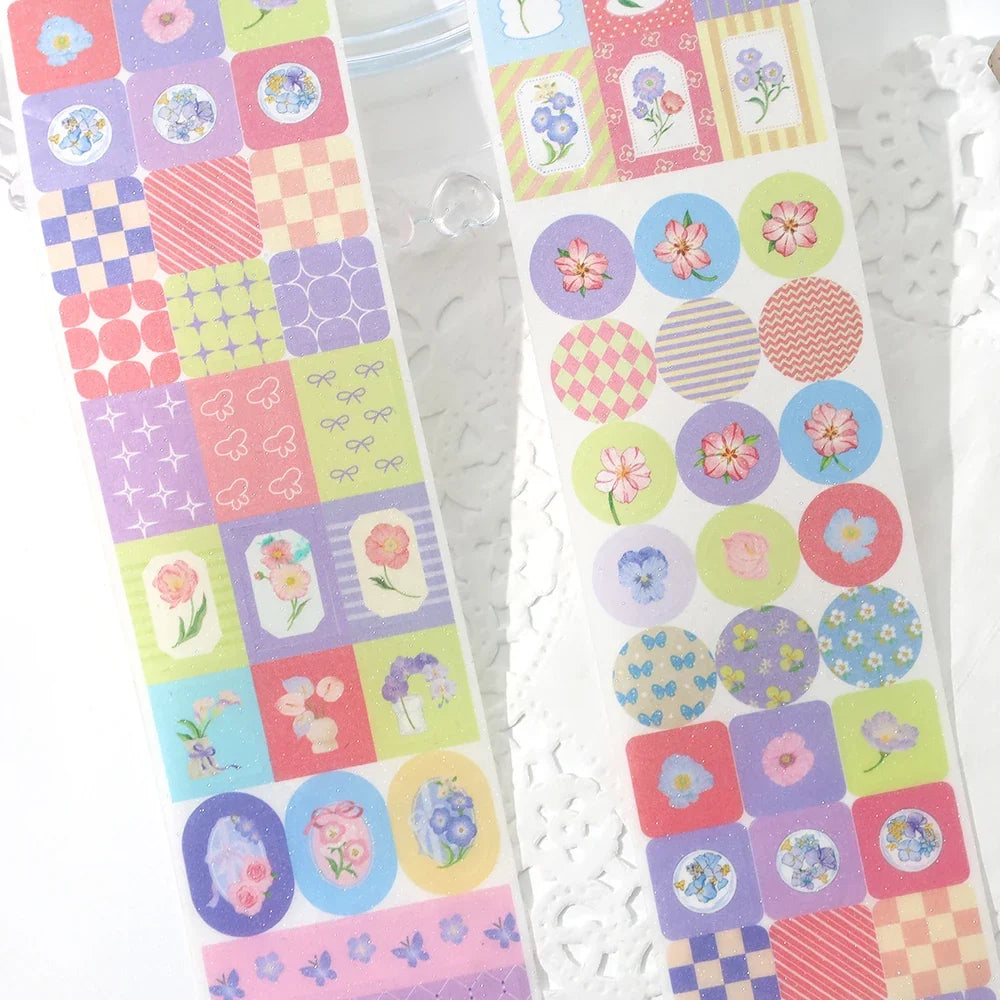 Wide Art Masking Tape for Scrapbooking, Journaling & DIY Decorative Craft Tape Qme