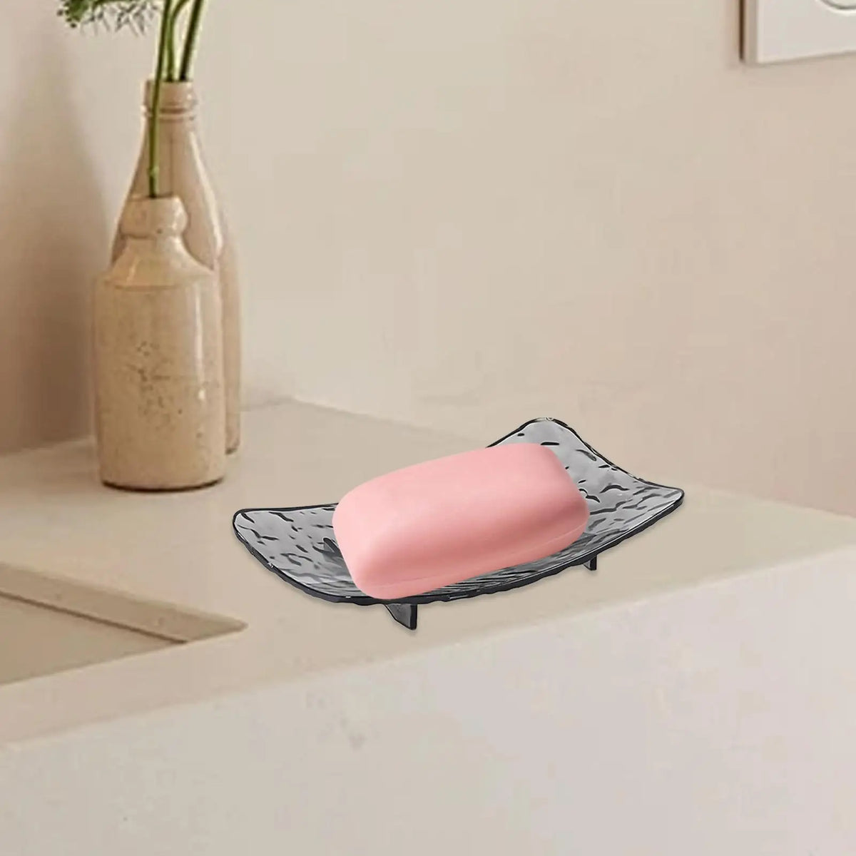Non-Slip Bathroom Soap Dish Holder – Strong & Long-Lasting Soap Dish Holder Qme