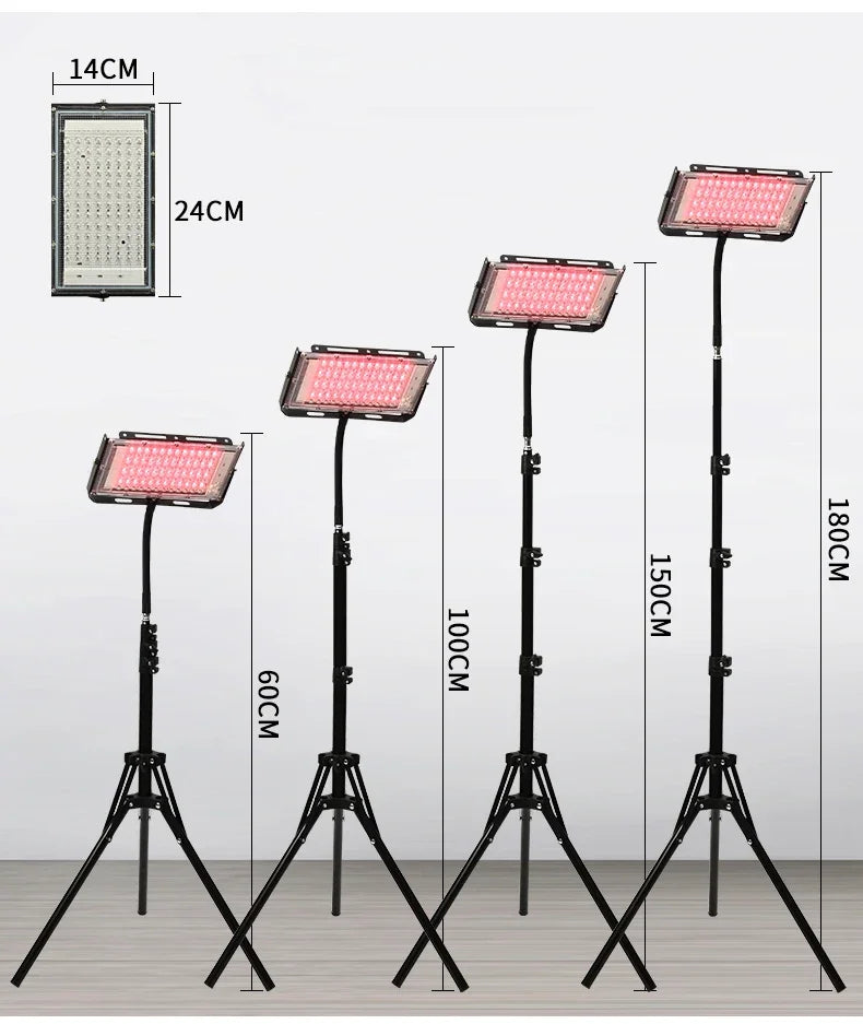 3-in-1 Red Light Therapy Lamp with Stand | 660nm & 850nm Light Therapy Lamp Qst