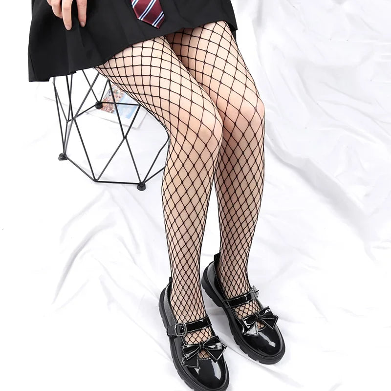 Women's Hollow Out Fishnet Body Stockings – 4 Colors | Qme Fishnet Body Stocking Qme L