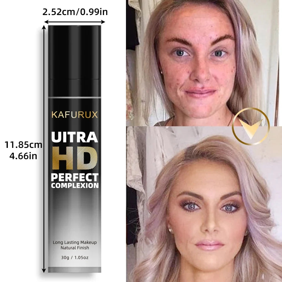 Qme 8-Color Matte Foundation Cream – Oil Control & Coverage Matte Foundation Cream Qme