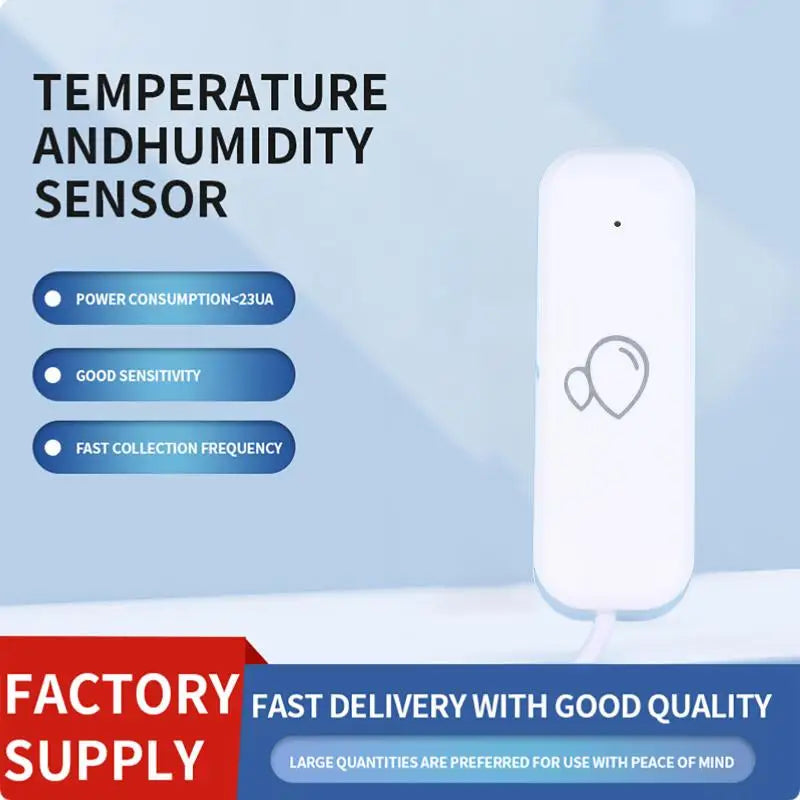WiFi Water Leak Detector – Smart Flood Sensor with App Alerts Smart Leak Detector Qme