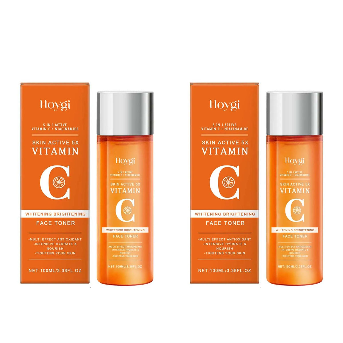 Vitamin C Hydrating Toner – Brightening & Moisturizing | Qme Facial Toner Qme 2 x 100ml Boxed