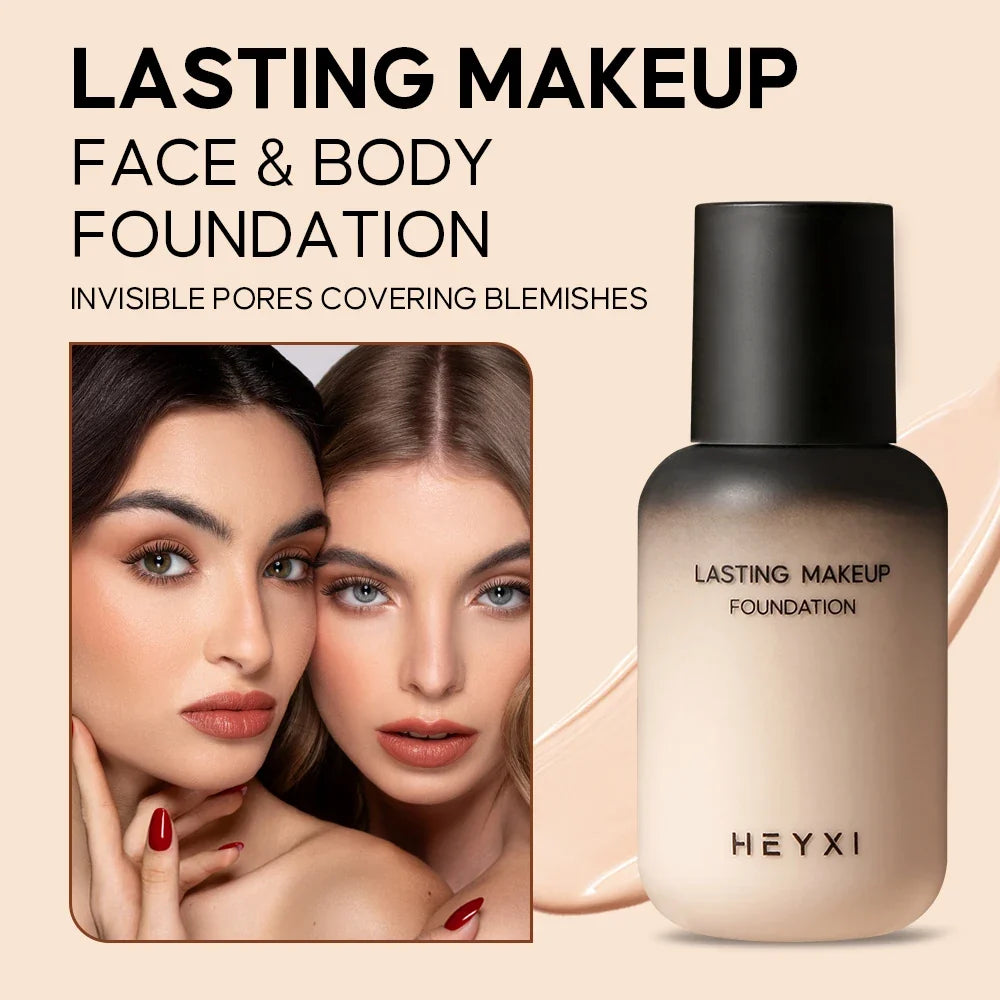 Qme Waterproof Face & Body Foundation – Sweat-Proof Formula Face & Body Foundation Qme