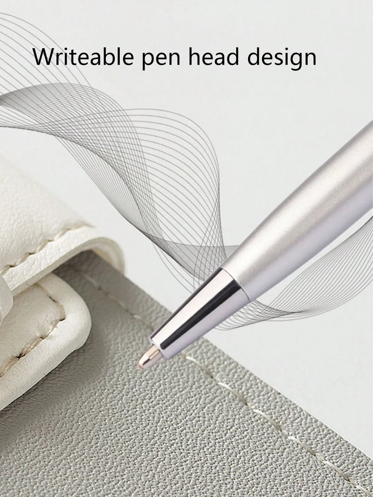 2-in-1 Capacitive Stylus & Ballpoint Pen | Metal, 3 Colors Stylus Ballpoint Pen Qme
