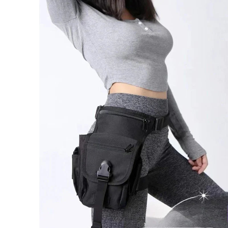 Tactical Thigh Leg Bag | Multi-Pocket EDC Molle Waist Pack Tactical Leg Bag Qme