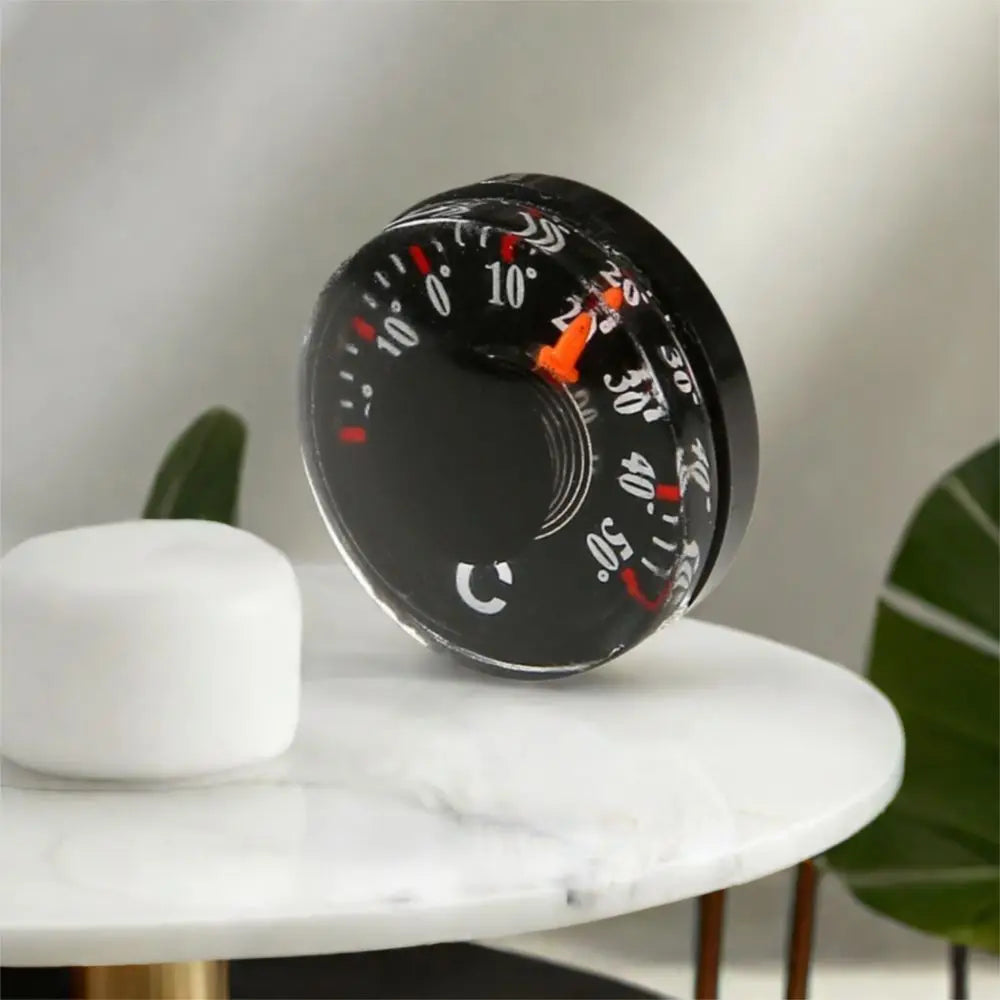 Mini Circular Dial Thermometer 20mm Waterproof -20°C to 50°C Dial Thermometer Qst