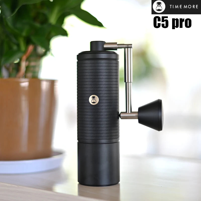 Timemore C5 Pro Manual Coffee Grinder – Conical Burr Espresso Mill Manual Coffee Grinder Qst