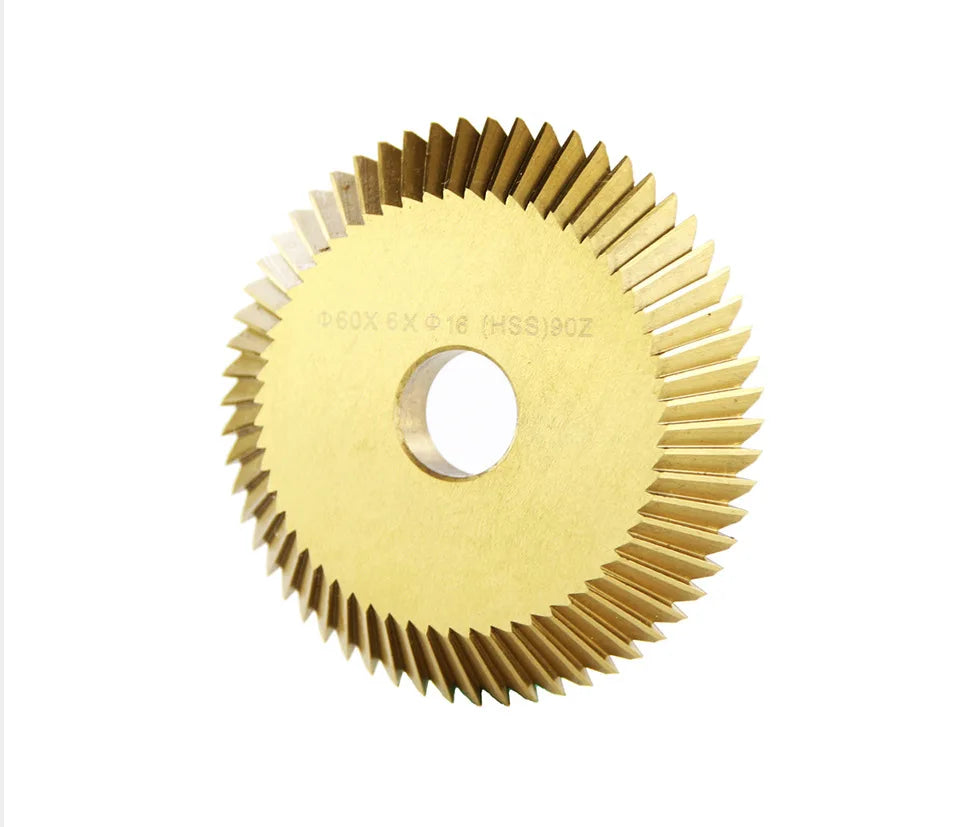 HSS Cutter Saw Blade 60x6x16mm 90T – Fits 238BS & 2AS Key Machine Saw Blade Qme