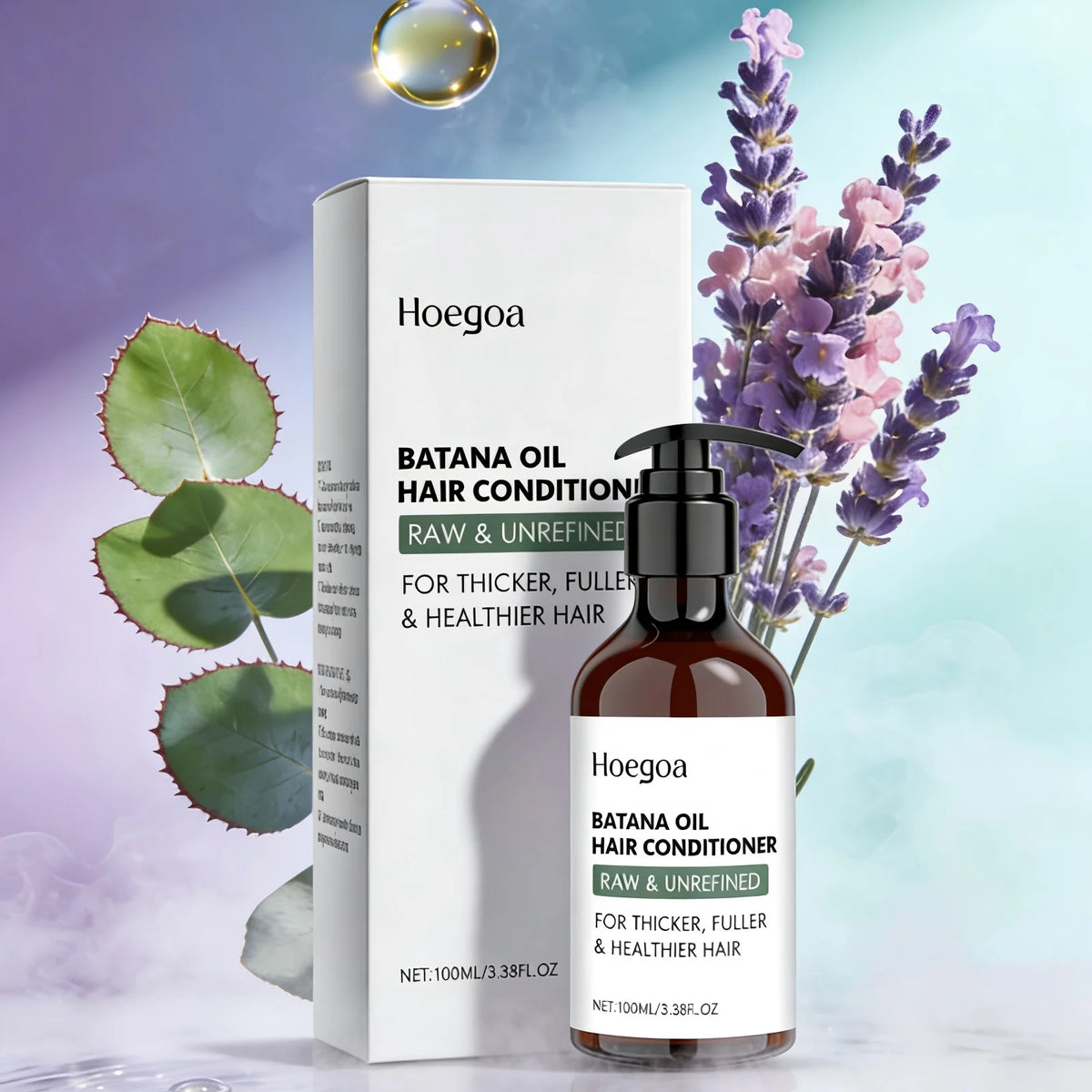 Hoegoa Batana Oil Smoothing Hair Conditioner – Lavender 100ml Hair Conditioner Qst
