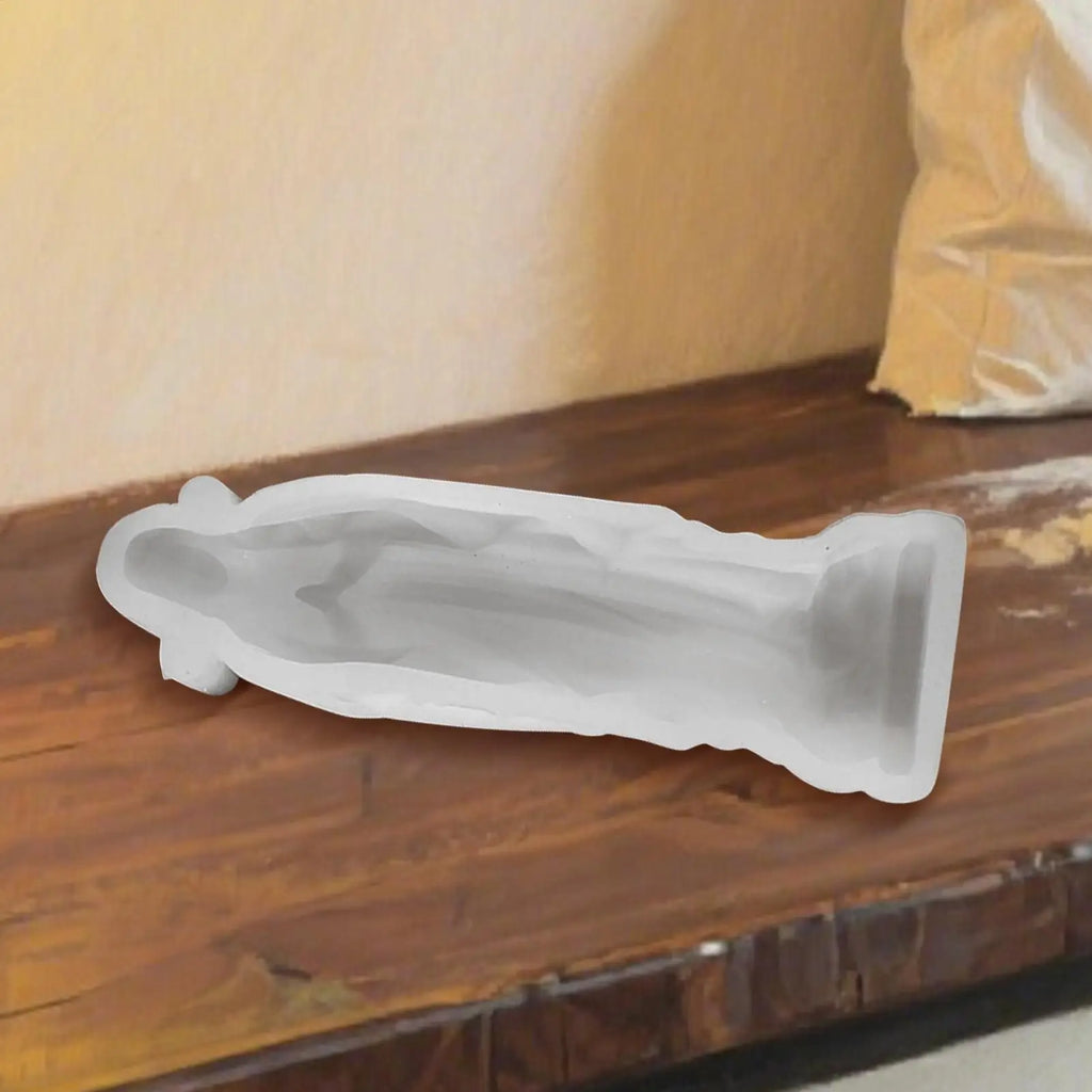 Silicone Mary Statue Mold | Candle, Soap & Resin Crafts Silicone Craft Mold Qme