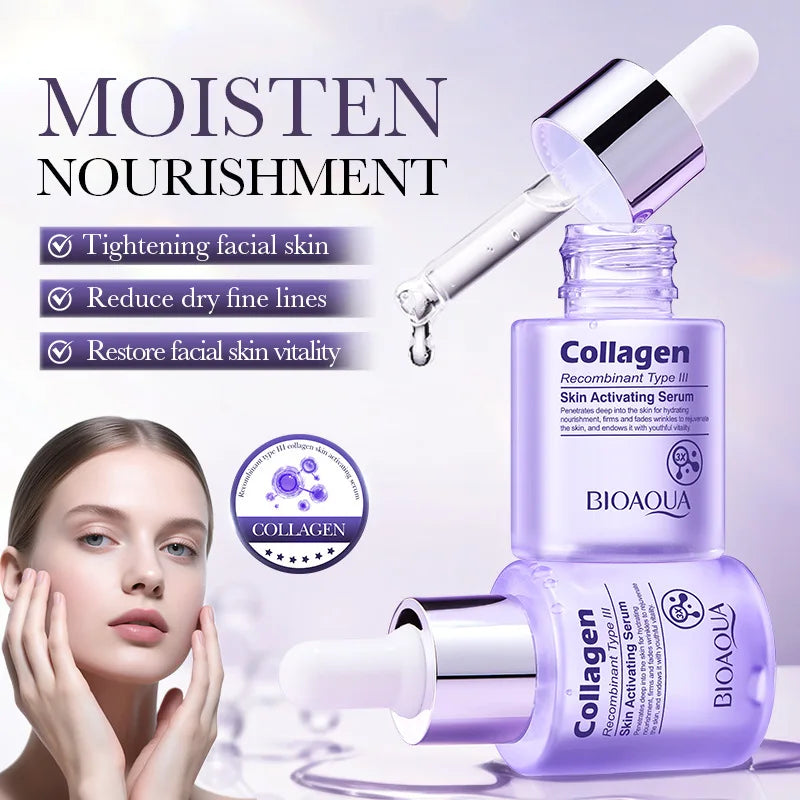 Qme Instant Firming Face Serum – Lifting & Fine Line Smoother Anti-Aging Face Serum Qme
