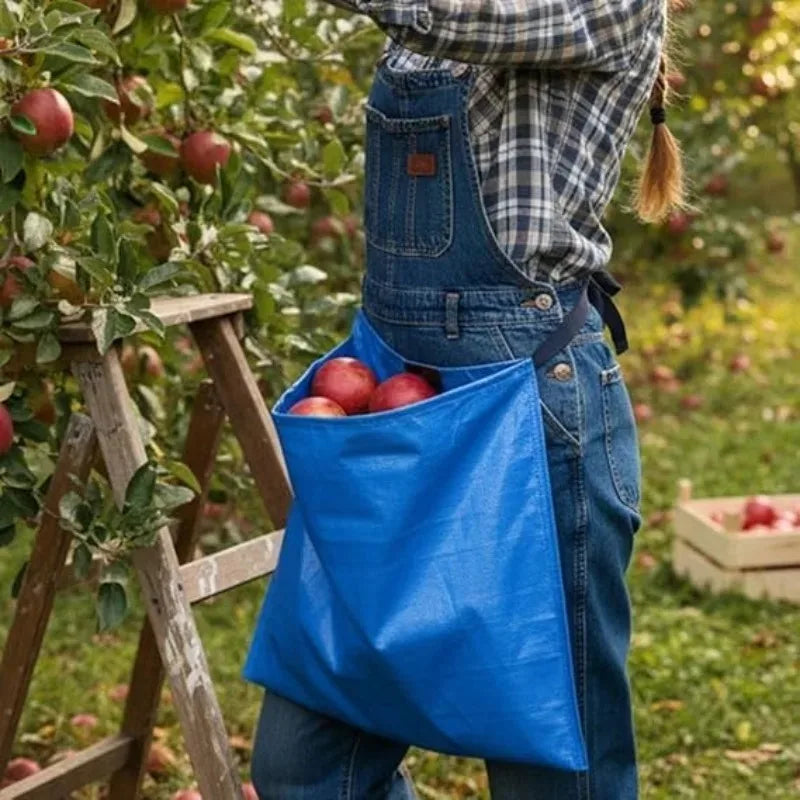 Waterproof Fruit & Vegetable Picking Apron Garden Bag Garden Picking Apron Qme