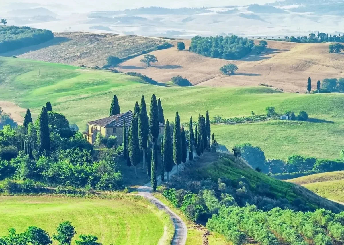 Italy Landscape Canvas Wall Art – Rome Florence Tuscany Print Canvas Wall Art Qst