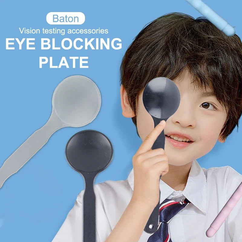 Professional Handheld Eye Occluder – Vision Screening Tool Eye Occluder Qme