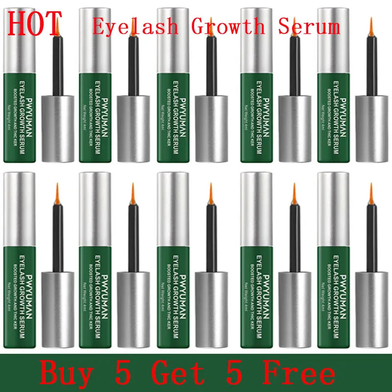 Hoygi Eyelash Growth Serum – Fuller, Longer, Thicker Lashes Eyelash Growth Serum Qst 10pcs