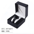 Single Watch Box PU Leather Wristwatch Display Case & Pillow Watch Display Case Qme Blackone