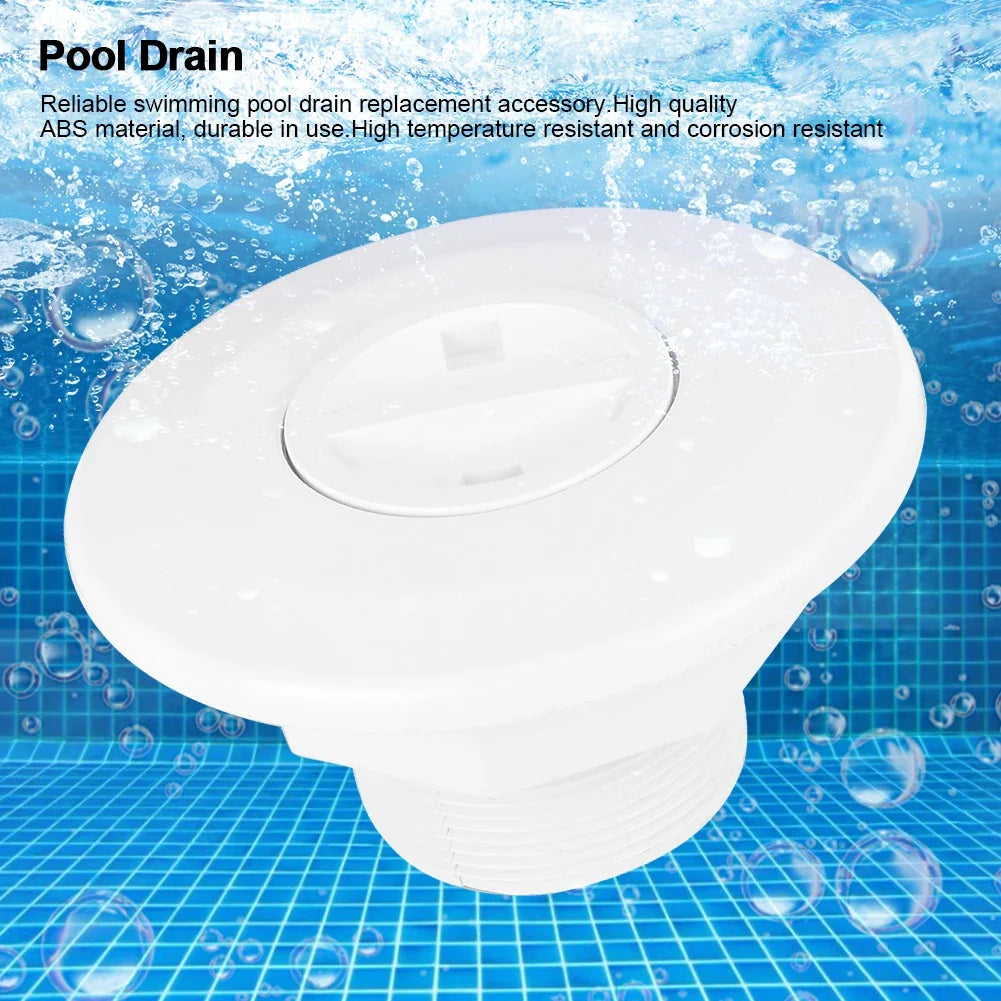 Swimming Pool Drain Water Spout Replacement – ABS Plastic Pool Drain Fitting Qme