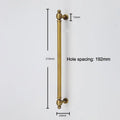 French Vintage Brass Cabinet Handles – Drawer & Wardrobe Pulls Cabinet Hardware Pulls Qme A7